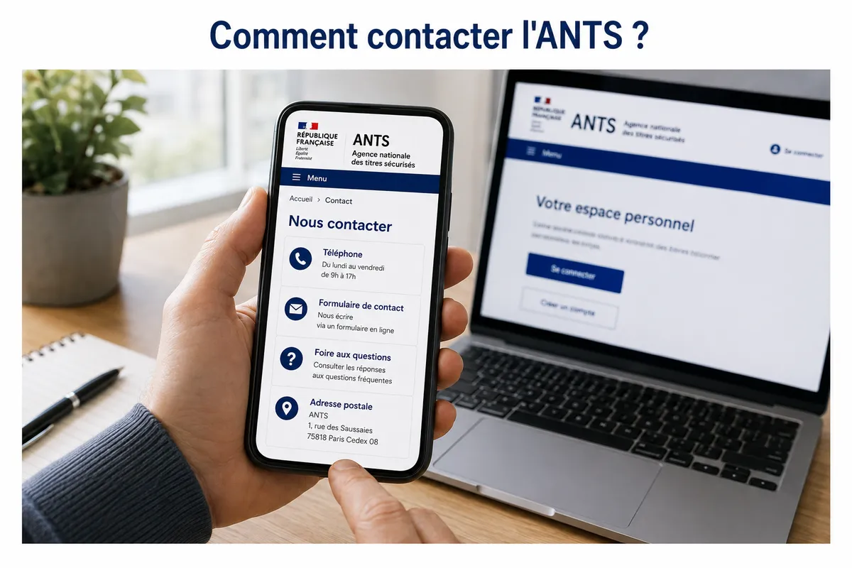 Comment contacter l'ANTS Comment contacter l'ANTS ?