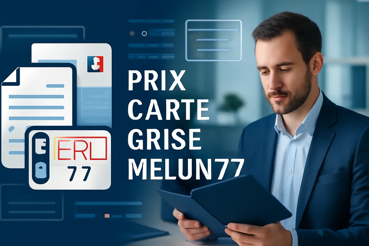Prix Carte Grise Melun 77 : Obtenez votre Certificat